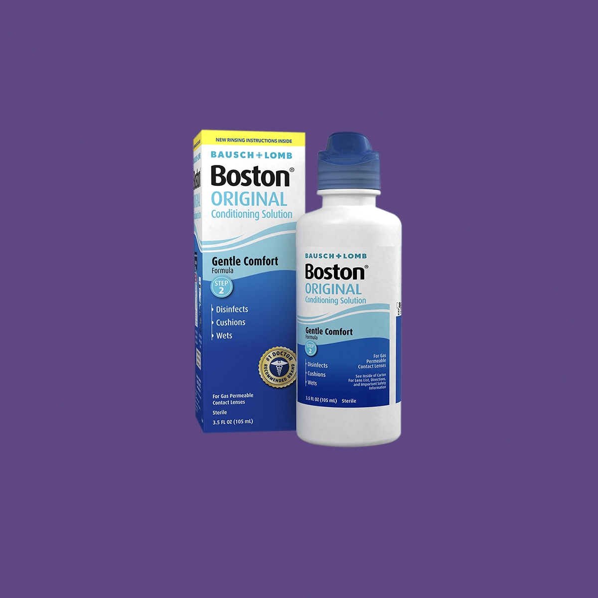 Boston Original Conditioning Solution for RGP Contact Lenses (3.5 oz) - Dryeye Rescue