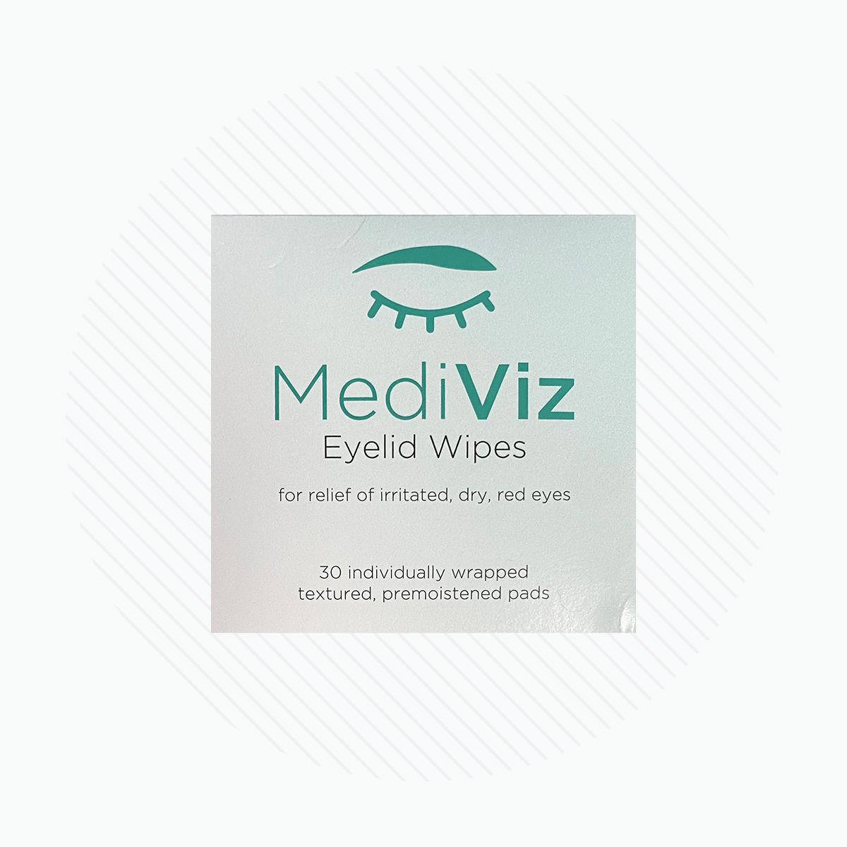MediViz Eyelid Cleansing Wipes (No Tea Tree Oil) - DryEye Rescue Store
