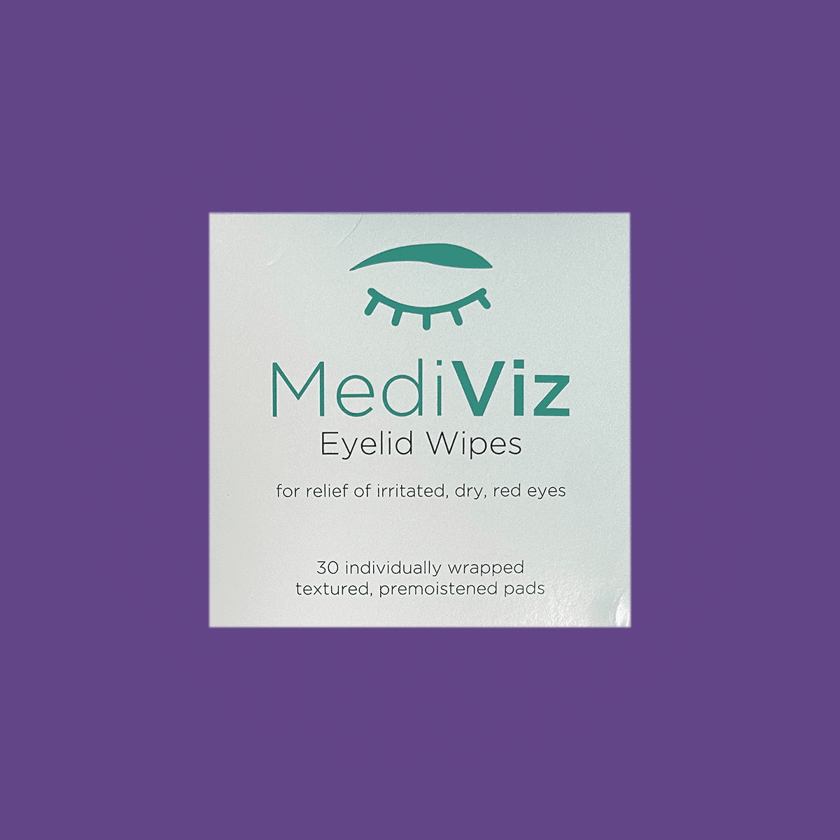 MediViz Eyelid Cleansing Wipes (No Tea Tree Oil) - DryEye Rescue Store