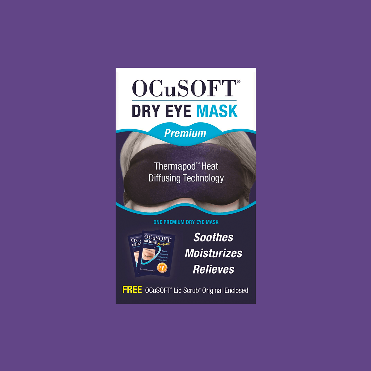 Ocusoft Dry Eye Mask Premium (Single Mask) - DryEye Rescue Store