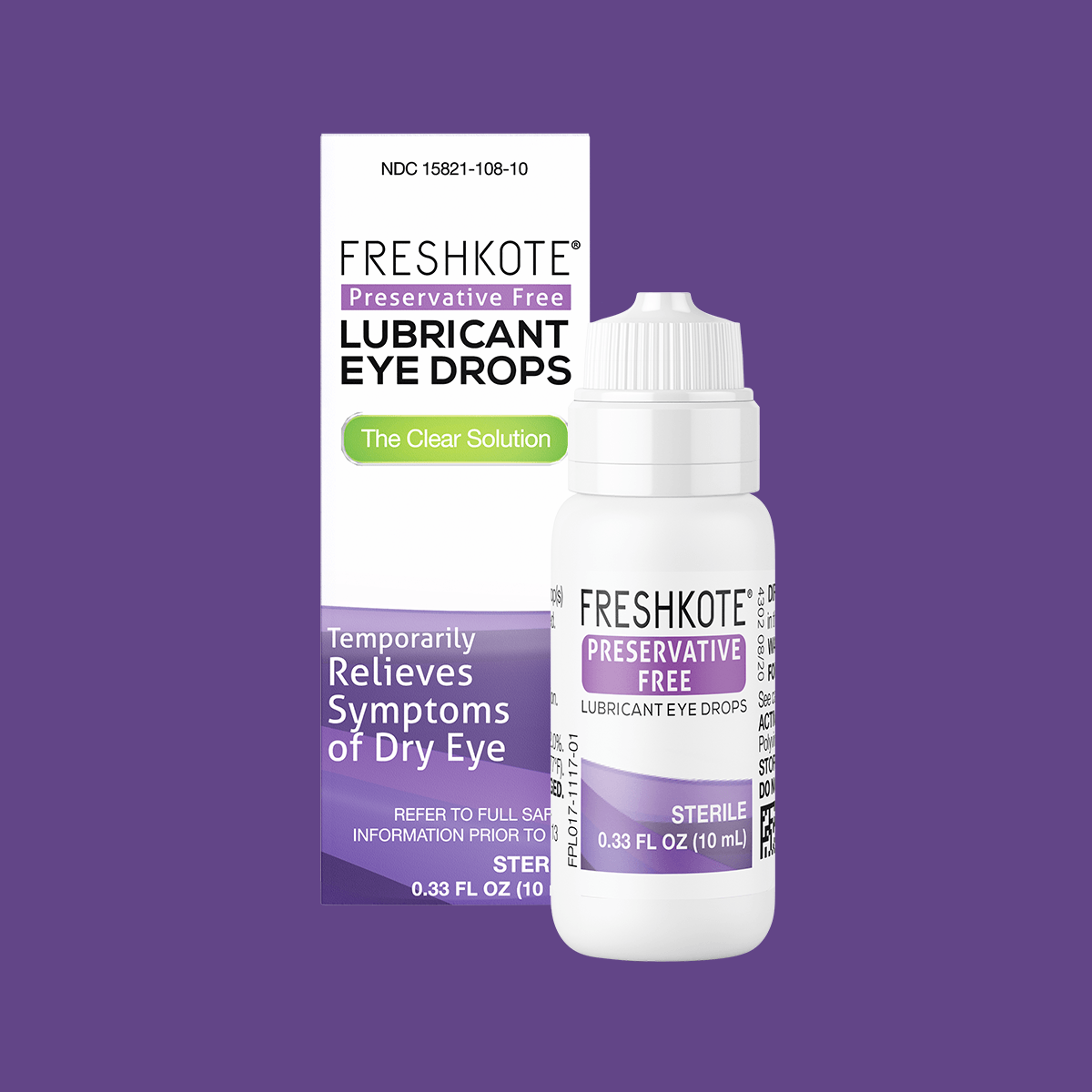 Freshkote (PF) Preservative Free Eye Drops (Multidose Bottle) - DryEye Rescue Store