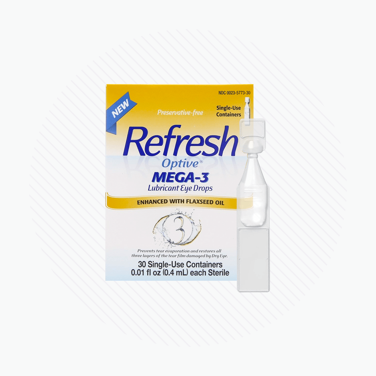 REFRESH OPTIVE MEGA-3 ( 0.4mL Vials) - DryEye Rescue Store