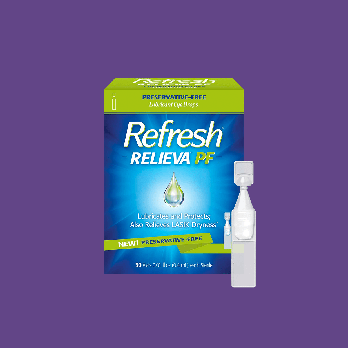 Refresh Relieva Preservative-Free 30 vials - DryEye Rescue Store