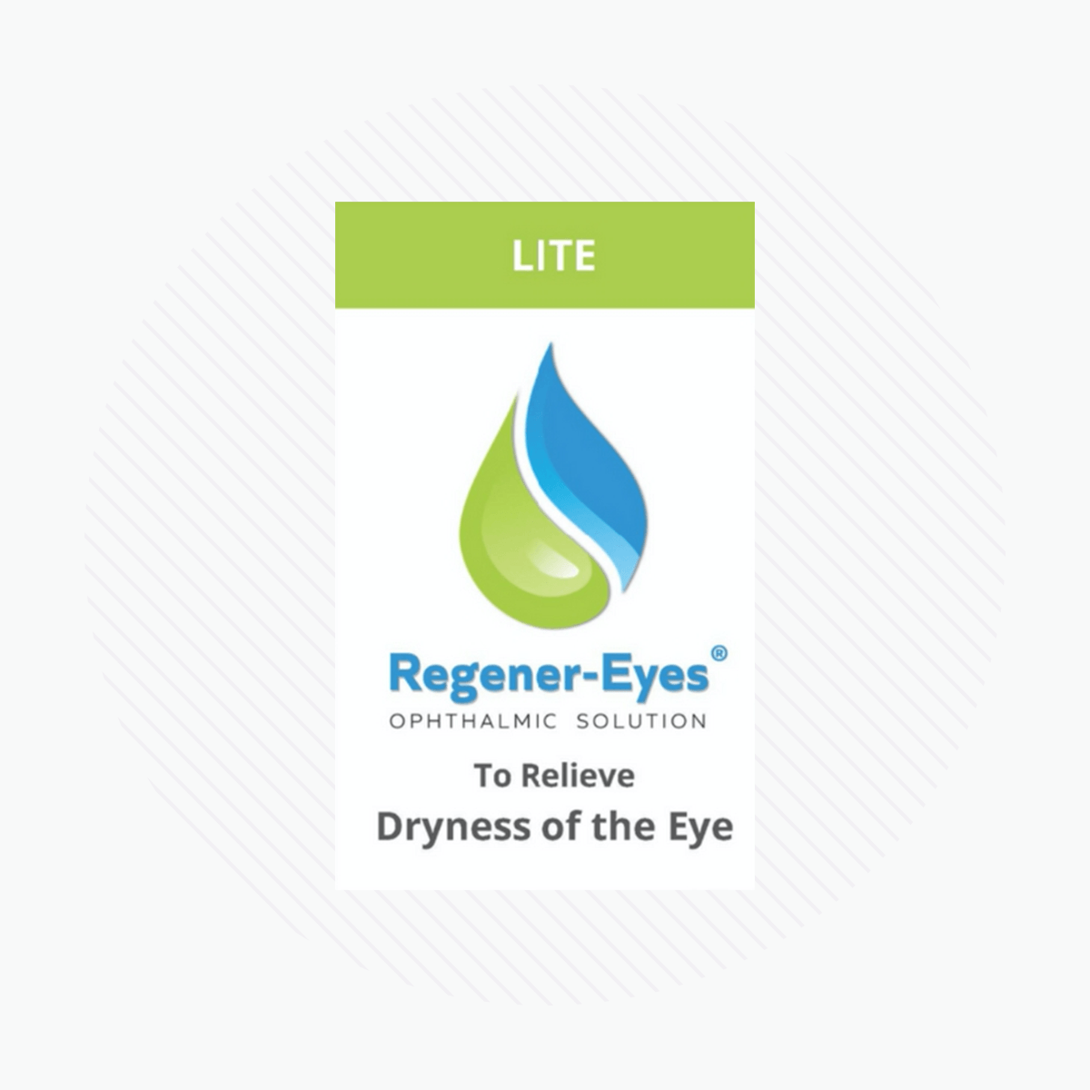 Regener-Eyes Lite Eye Drops (3mL Bottle, 3-4 Week Supply) - DryEye Rescue Store