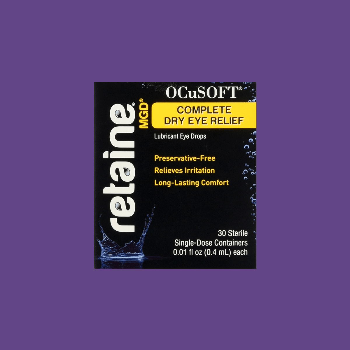 Ocusoft Retaine MGD Eye Drops 30 Vials (Preservative-Free) - DryEye Rescue Store