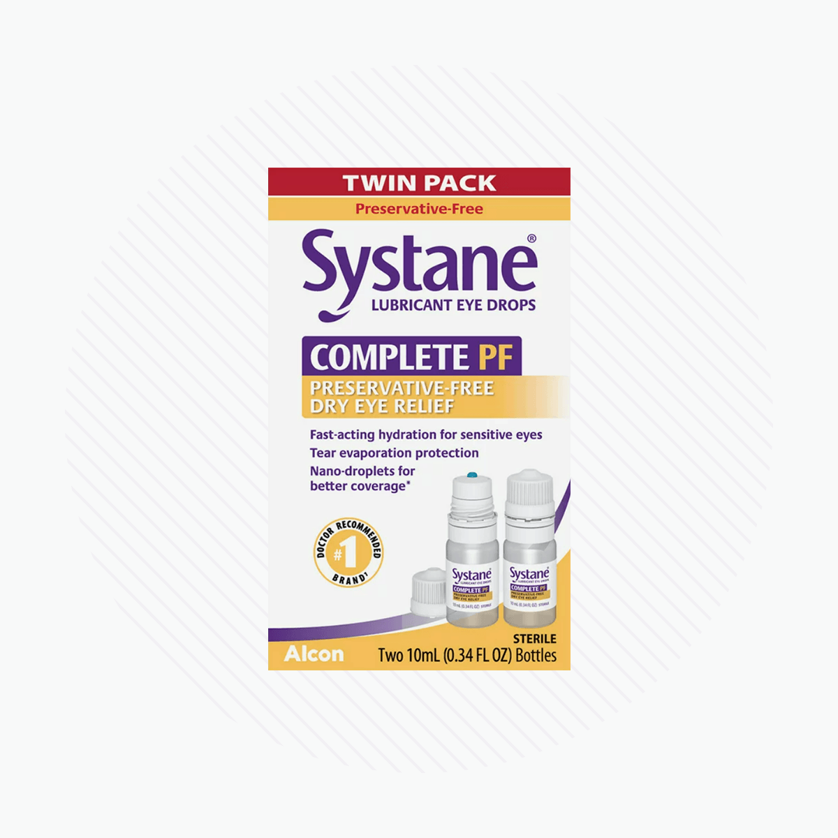Systane COMPLETE Preservative-Free Eye Drops Multi-Dose Bottle (2 Sizes) - Dryeye Rescue