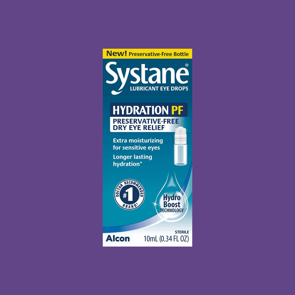 Systane Hydration Pf Lubricant Eye Drops (Preservative Free Multidose Bottle) 10ml - DryEye Rescue Store