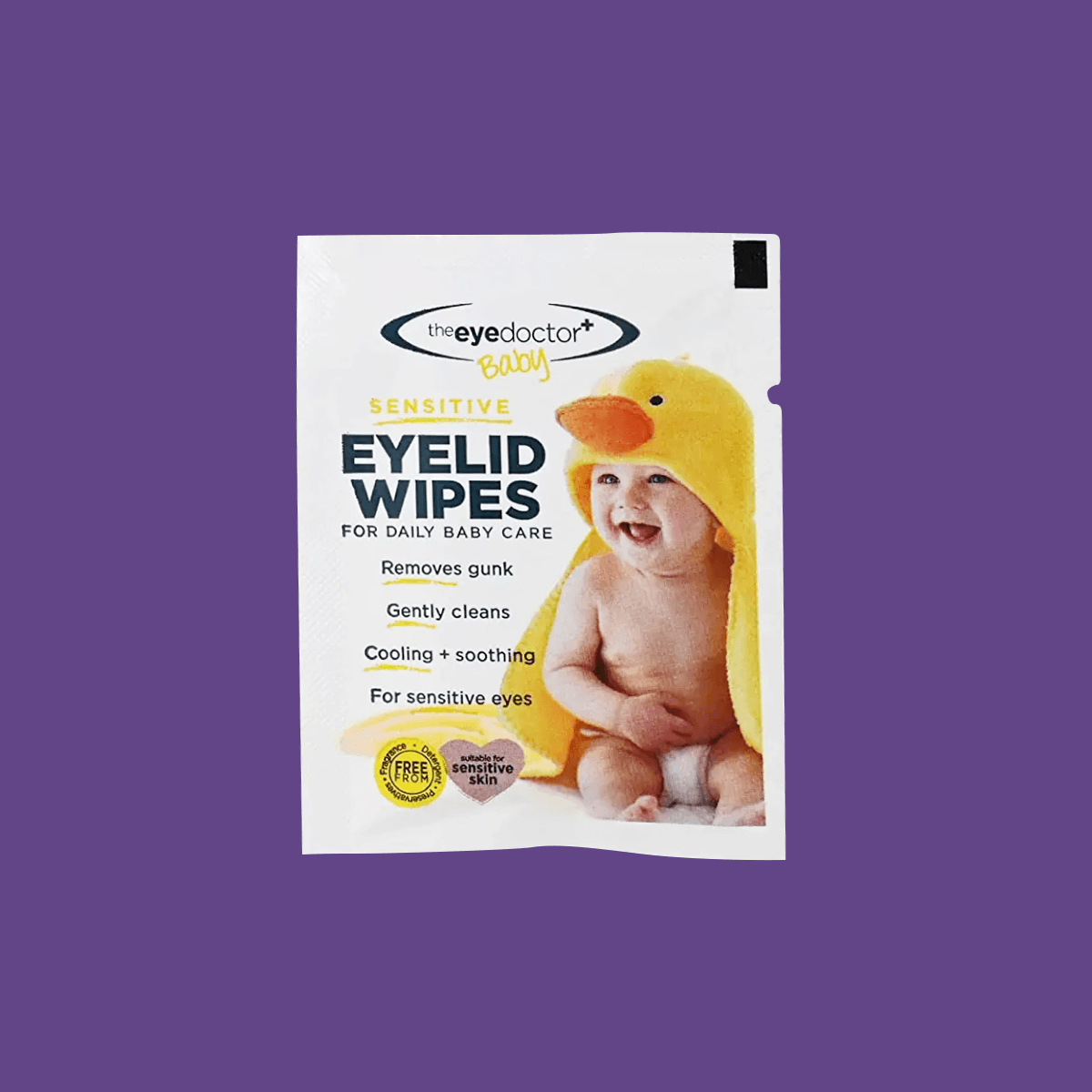 The Eye Doctor Sensitive Baby Eye Wipes - Preservative Free - 20ct Wipes - DryEye Rescue Store