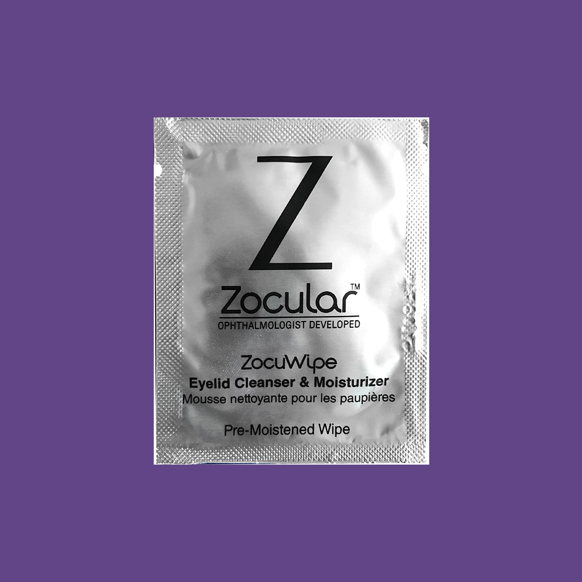 ZocuWipe Eyelid Cleaner and Moisturizer - 30 Count - DryEye Rescue Store