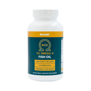 MacuHealth Omega 3 Fish Oil - 1100mg of Omega 3, 120 Softgels (30-60 day supply) - Dryeye Rescue