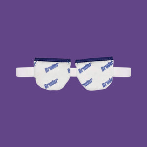 Bruder Eye Mask & Eyelid Sheets (1 Mask and 1 Box of EyeLid Sheets) - Dryeye Rescue