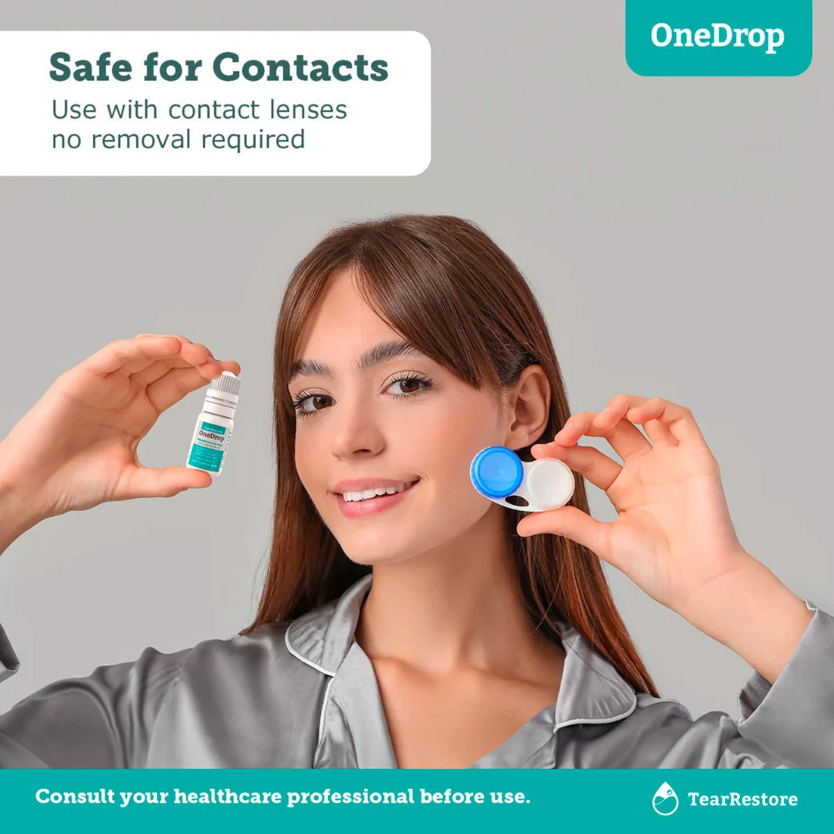 TearRestore OneDrop Preservative Free Eye Drop - Dryeye Rescue