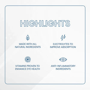 Dry Eye Drink™ Complete Set – Daytime & PM Hydration for Dry Eyes (20 Packets) 10 each