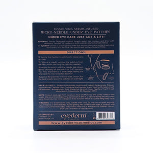 EyeDerm Micro-Needle Under Eye Patches (4 pairs) - Dryeye Rescue