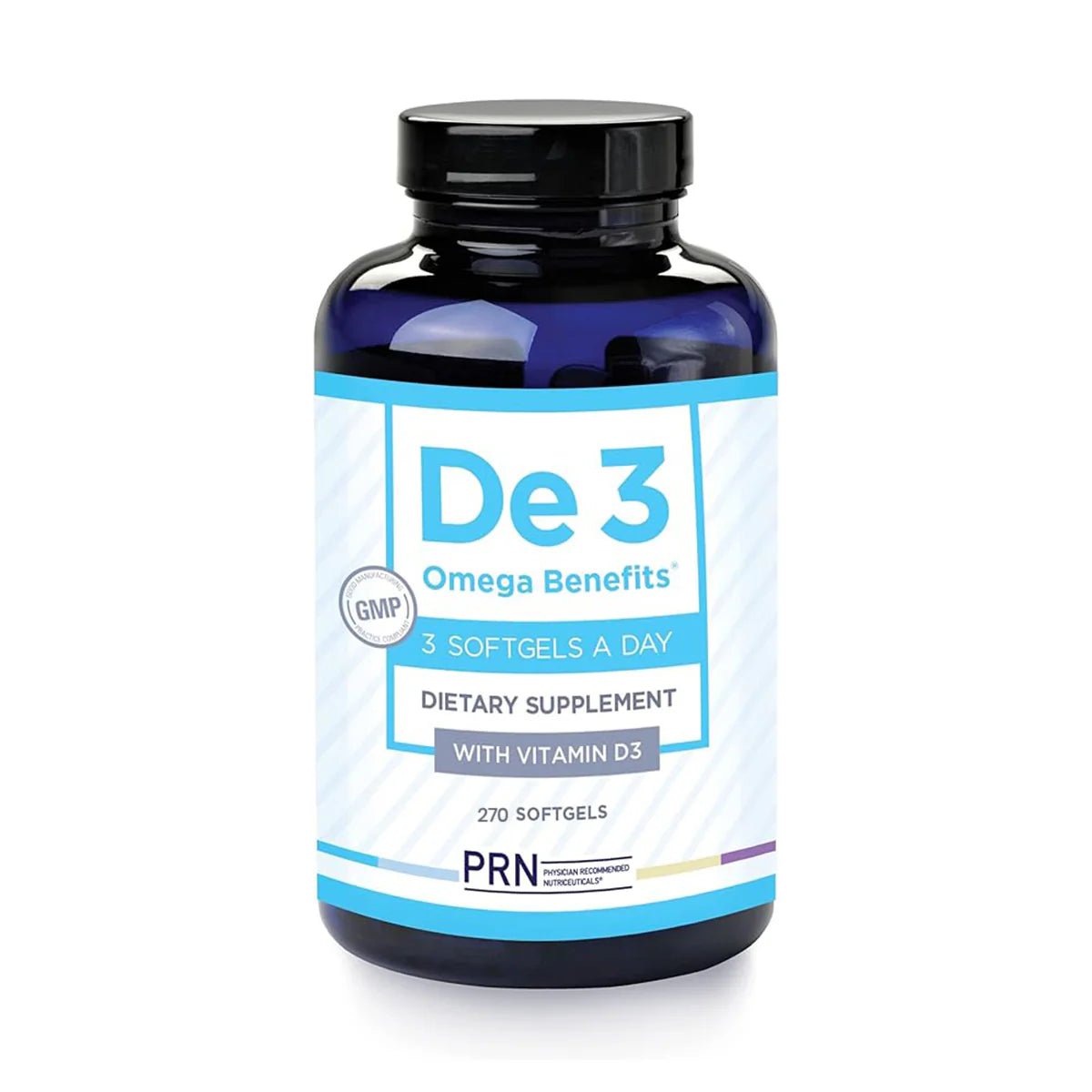 PRN DE3 Dry Eye Omega Benefits® (90/180/270ct. 1-3 Month Supply) - Dryeye Rescue