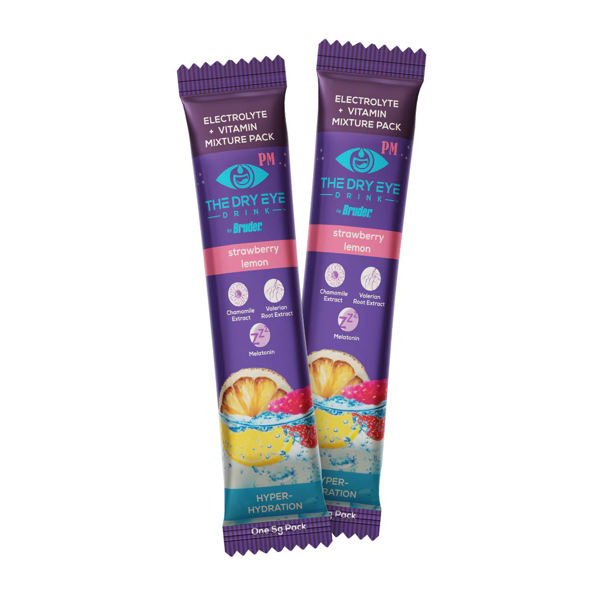 Dry Eye Drink™ PM – Nighttime Hydration + Sleep Support for Dry Eyes (20 Packets)