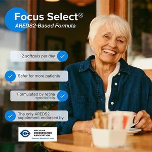 Focus Select Supplement - AREDS2 based formula(60ct. 30 Day Supply) - Dryeye Rescue