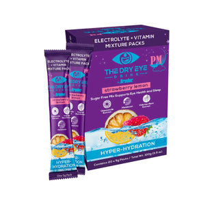 Dry Eye Drink™ PM – Nighttime Hydration + Sleep Support for Dry Eyes (20 Packets) - Dryeye Rescue