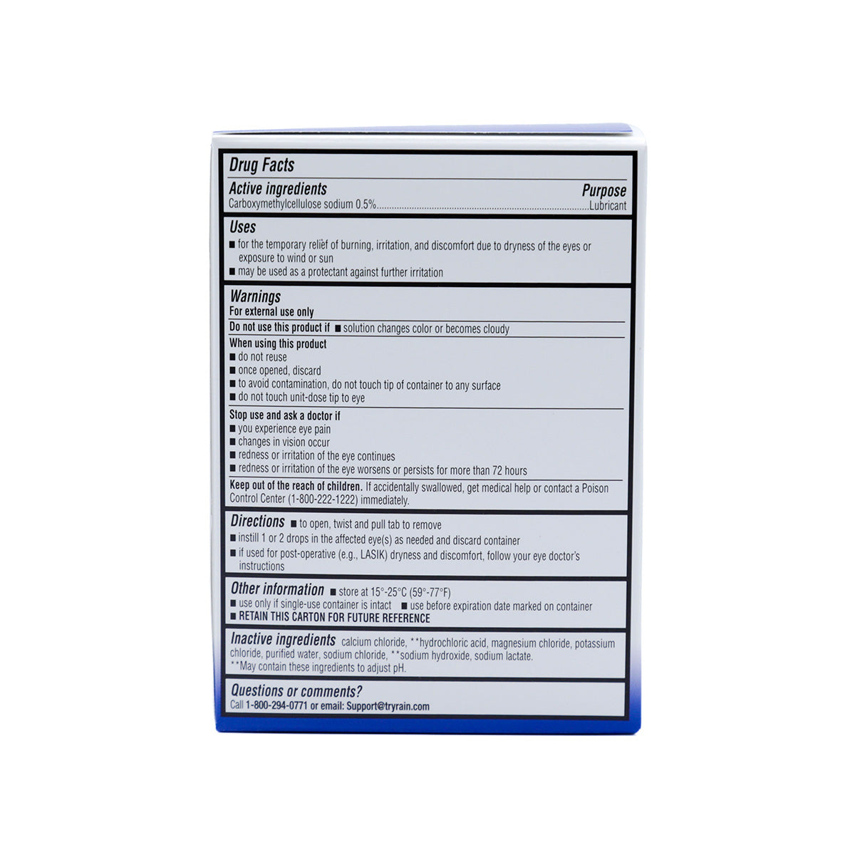 Rain Renewal Eye Drops PF Single-Use Vials (30ct Vials)
