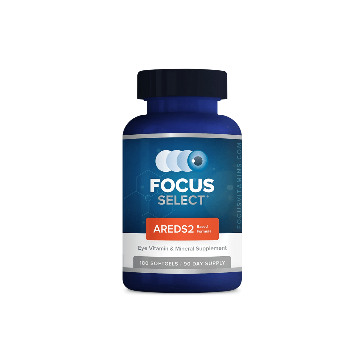 Focus Select Supplement - AREDS2 formula for Macular Degeneration (180ct. 90 Day Supply) - Dryeye Rescue