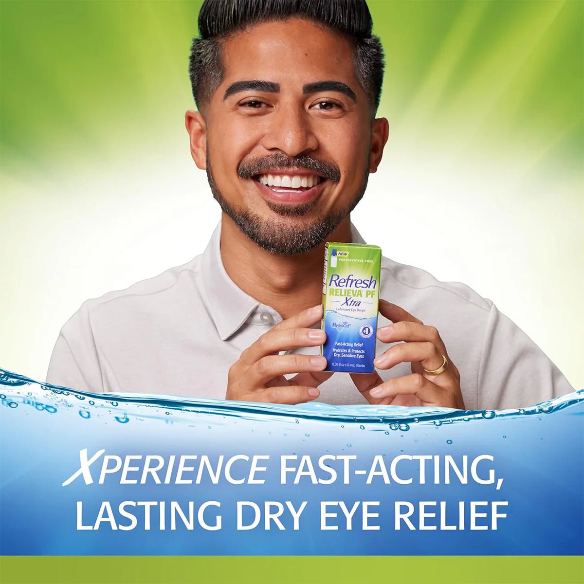 Refresh Relieva PF Xtra – Advanced Preservative-Free Lubricant Eye Drops (10mL Bottle) - Dryeye Rescue