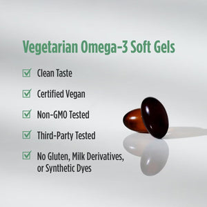 Nordic Naturals Algae Omega - Vegan Omega-3 (60ct) - Dryeye Rescue