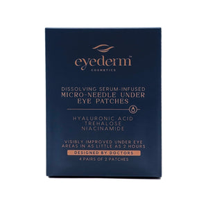 EyeDerm Micro-Needle Under Eye Patches (4 pairs) - Dryeye Rescue