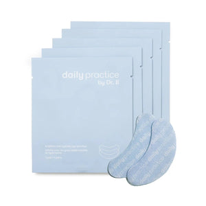 Daily Practice Brighten & Hydrate Eye Patches – Instantly Refresh & Rejuvenate Your Eyes (5-Pairs) - Dryeye Rescue