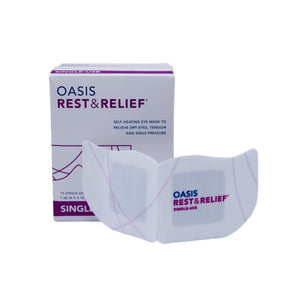 Oasis Self-Heating Rest & Relief Mask (10ct masks) - Dryeye Rescue