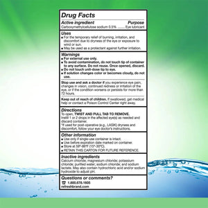 Refresh Plus Lubricant Preservative Free Eye Drops (30 vials) - Dryeye Rescue