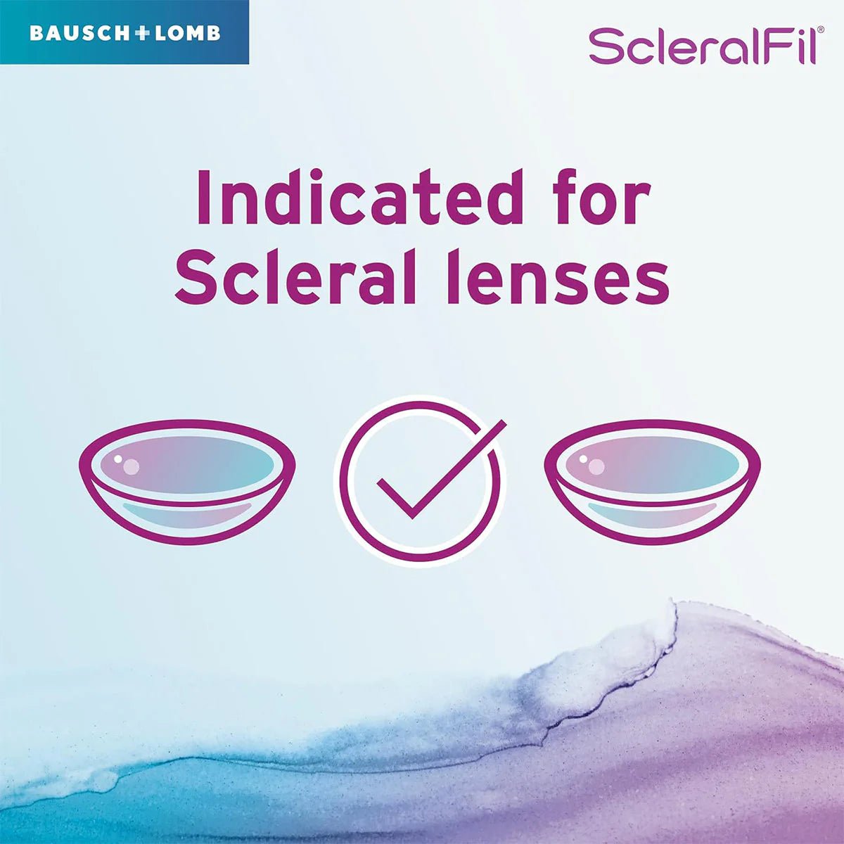 ScleralFil Preservative Free Saline Solution for Scleral, Soft, & Rigid Gas Permeable Lenses, Buffered Solution, Single-Use Vials, 0.34 Fl Oz (Pack of 30) - Dryeye Rescue