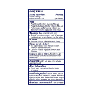 Thera Tears Lubricant Eye Drops (15mL and 30mL) - Dryeye Rescue