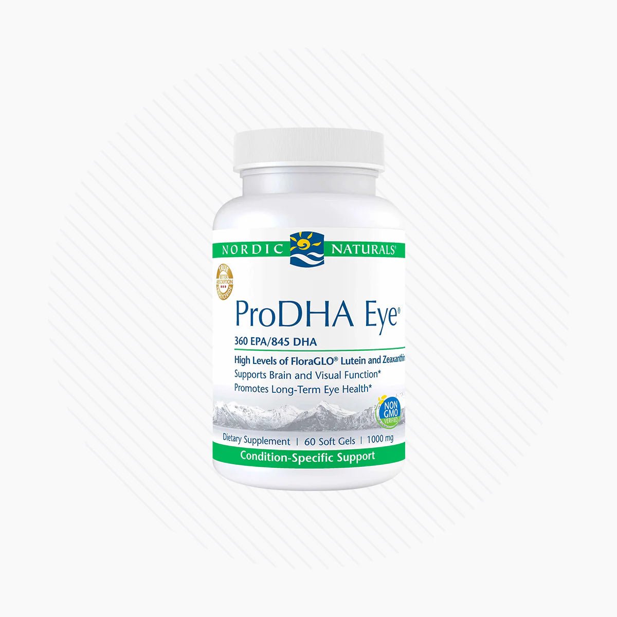 Nordic Naturals ProDHA Eye – Advanced Omega-3 with Lutein & Zeaxanthin for Vision & Eye Health – 60ct & 120ct Softgels - Dryeye Rescue