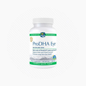 Nordic Naturals ProDHA Eye – Advanced Omega-3 with Lutein & Zeaxanthin for Vision & Eye Health – 60ct & 120ct Softgels - Dryeye Rescue