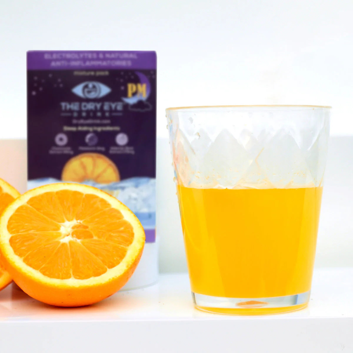 Dry Eye Drink™ PM – Nighttime Hydration + Sleep Support for Dry Eyes (20 Packets)