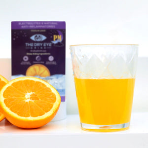 Dry Eye Drink™ PM – Nighttime Hydration + Sleep Support for Dry Eyes (20 Packets)