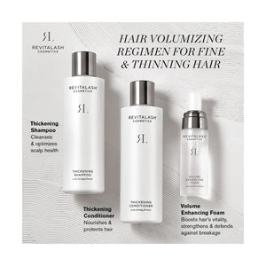 RevitaLash Volumizing Hair Collection Bundle (Shampoo, Conditioner, and Foam) - Dryeye Rescue