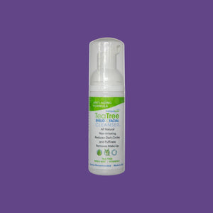 TranquilEyes Age-Defying 1% Tea Tree Eyelid & Facial Cleanser – Reduces Dark Circles & Puffiness, Hydrating & Soothing Formula - Dryeye Rescue