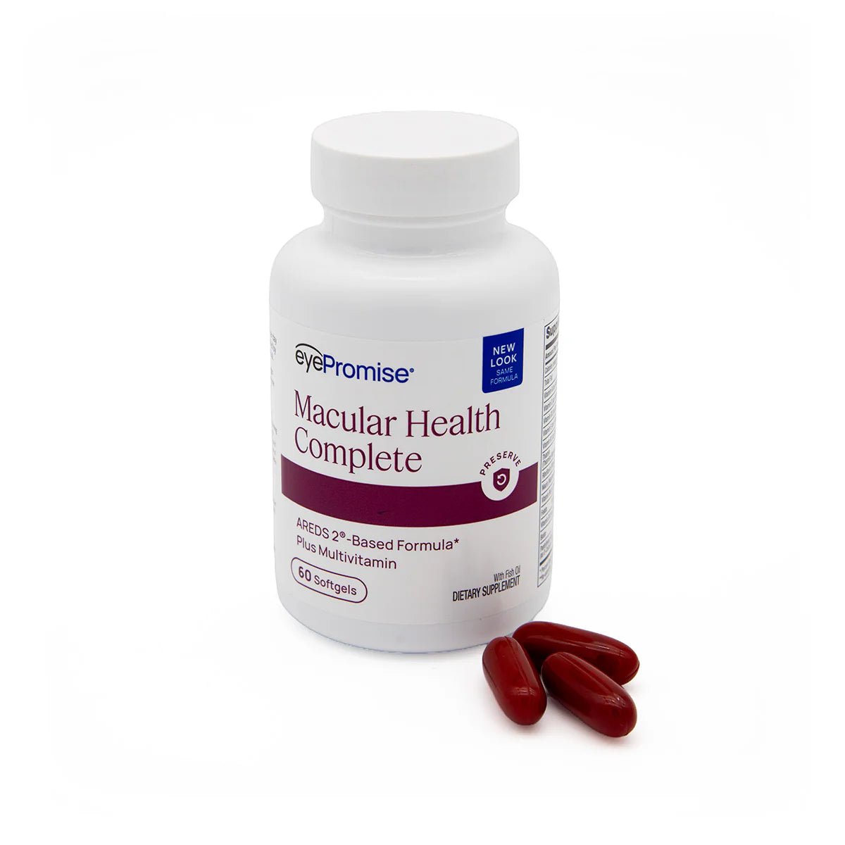 EyePromise Macular Health Complete AREDS 2 based Multivitamin (60ct) - Dryeye Rescue
