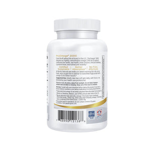 Nordic Naturals ProOmega 2000, Lemon Flavor - 2150 mg Omega-3 Soft Gels - Ultra High-Potency Fish Oil - Dryeye Rescue