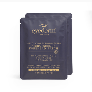 EyeDerm Micro-Needle Forehead Patches (2ct) - Dryeye Rescue