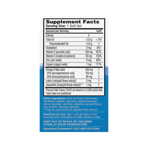Ocuvite Eye Vitamin & Mineral Supplement, Contains Zinc, Vitamins C, E, Omega 3, Lutein, & Zeaxanthin, 90 Softgels - Dryeye Rescue