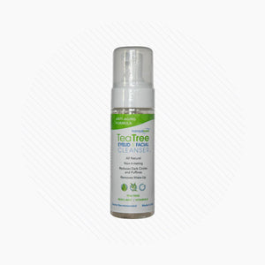 TranquilEyes Age-Defying 1% Tea Tree Eyelid & Facial Cleanser – Reduces Dark Circles & Puffiness, Hydrating & Soothing Formula - Dryeye Rescue