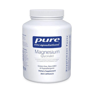 Pure Encapsulations Magnesium (Glycinate) 360ct (4-12 month supply) - Dryeye Rescue