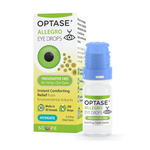 Optase Allegro Eye Drops for allergy related dry eye symptoms (10mL) - Dryeye Rescue