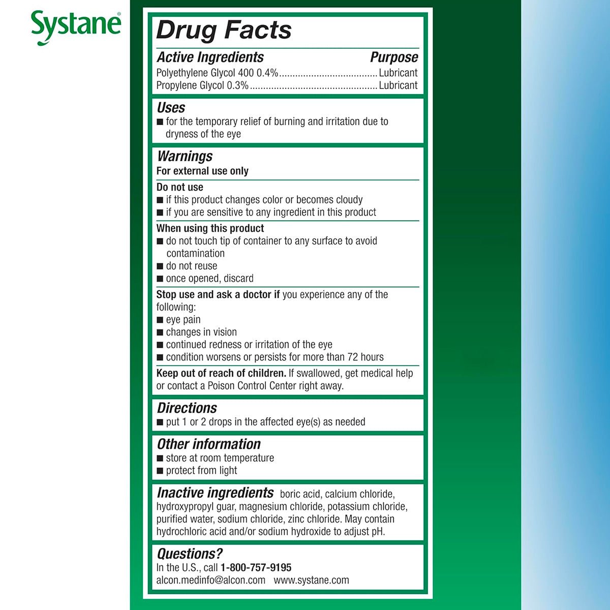 Systane Original Lubricant Eye Drops (30ml) - Dryeye Rescue