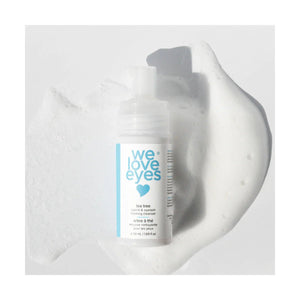 We Love Eyes Tea Tree Eyelid & Eyelash Foaming Cleanser 25mL Mini Size - Dryeye Rescue