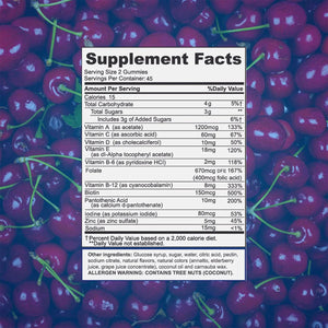 Focus Multivitamin Gummies to Support Overall Health Daily Vitamin (90 Ct, 45 Day Supply) - Dryeye Rescue