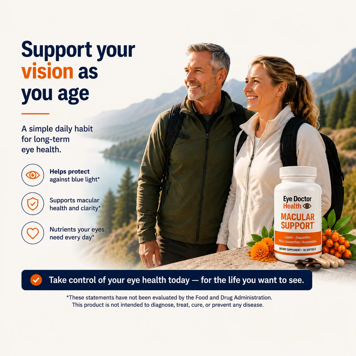 Eye Doctor Health Macular Support (90ct, 90-Day Supply)