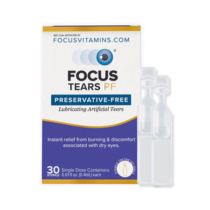Focus Tears PF Eye Drops (30ct Vials) - Dryeye Rescue